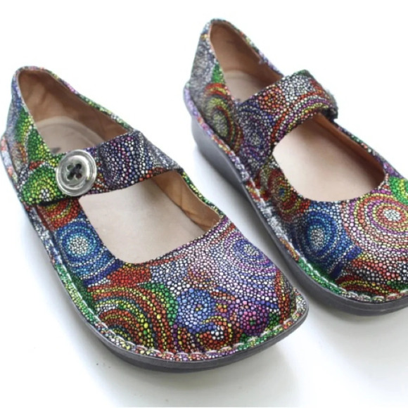 Alegria Paloma Bullseye Mary Janes - Picture 5 of 13